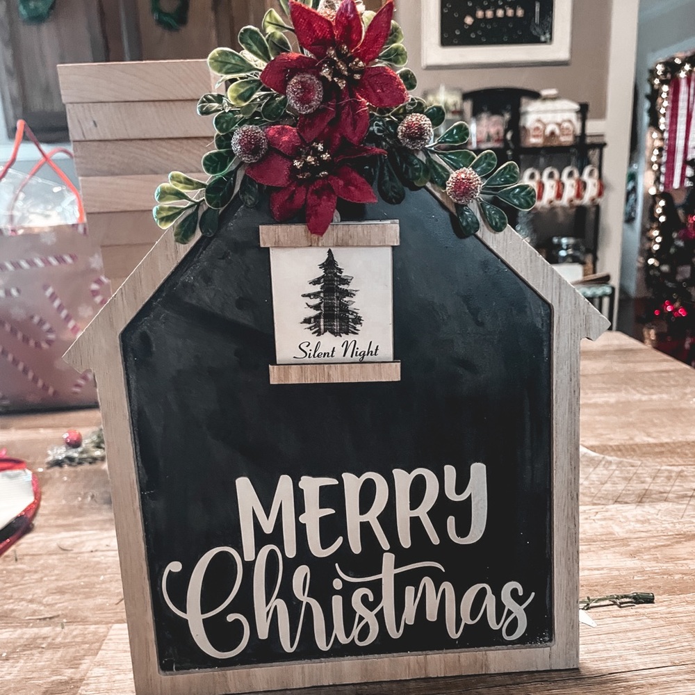 Chalkboard Christmas Decor